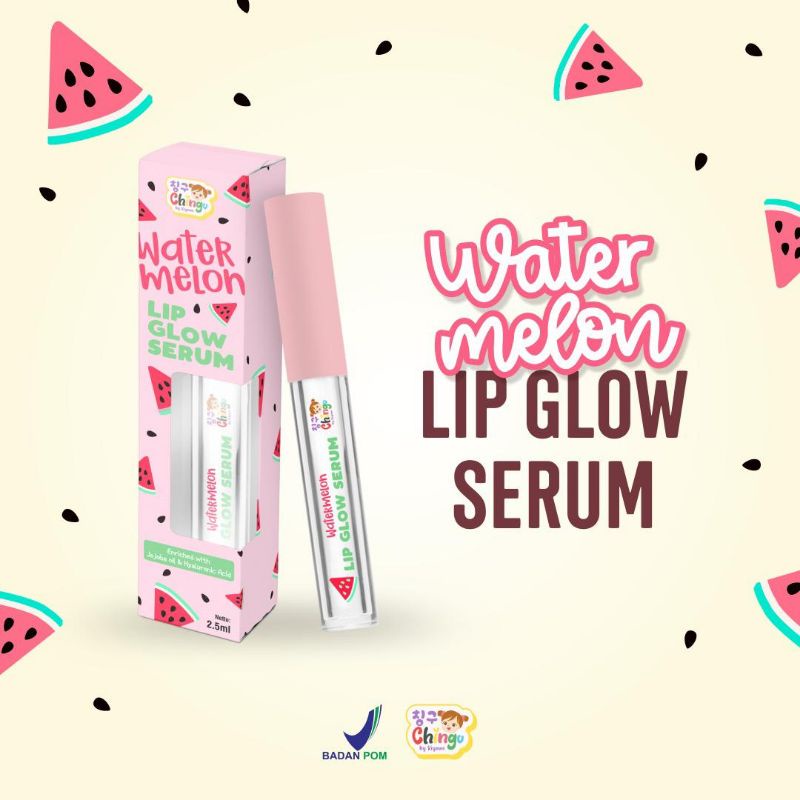 BPOM LOMIRA LIP SERUM LIP BALM KIYOWO WATERMELON LIP SERUM CHINGU YEPPU