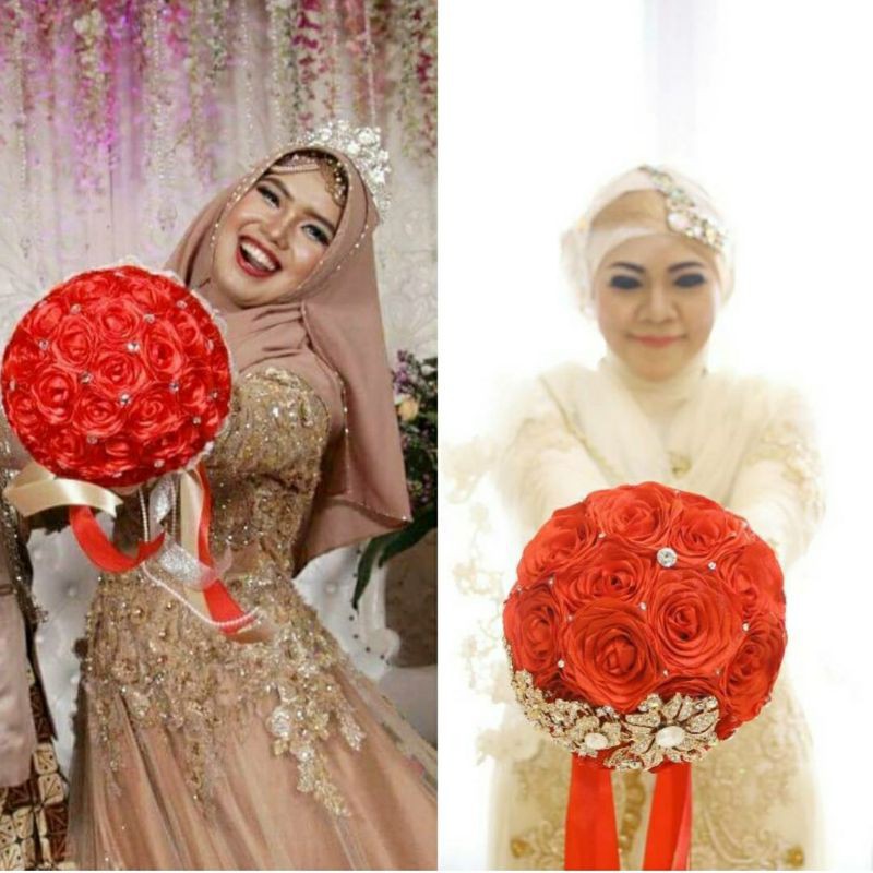 BUKET BUNGA PENGANTIN/handbuket/ buket pengantin