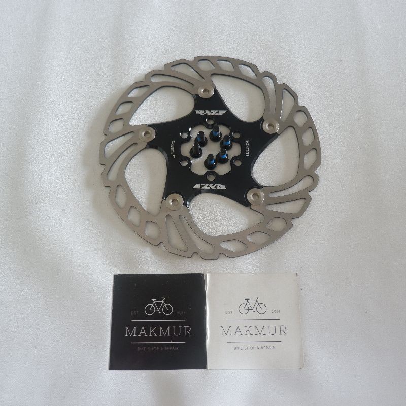 Rotor Disk Brake Piringan Cakram Raze 160mm Sepeda - Hitam