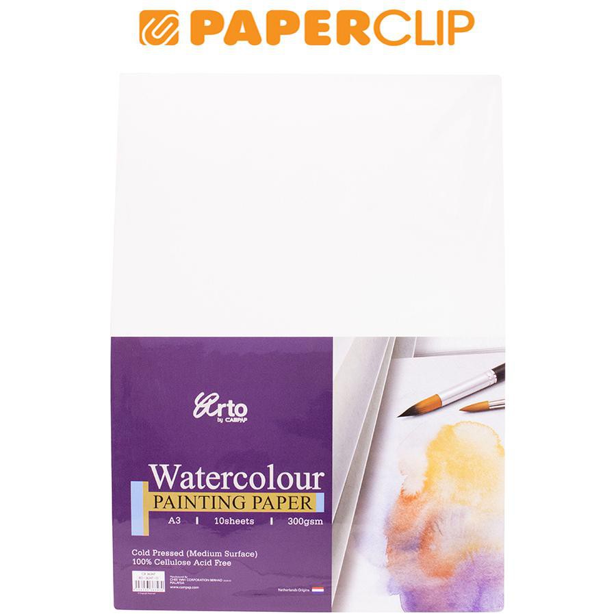

KERTAS CAT AIR / PAPER WATERCOLOR ARTO A3 300GSM 80-36347-0
