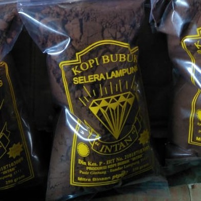 Kopi Bubuk Robusta / Kopi INTAN / 250 gram