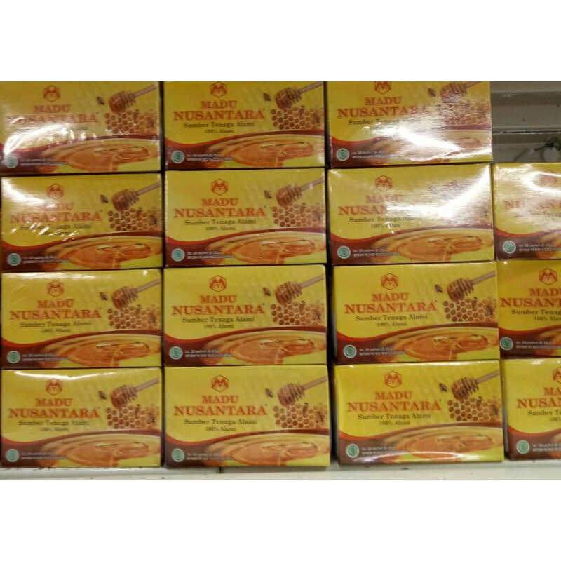 

Madu Nusantara sachet 20 gram