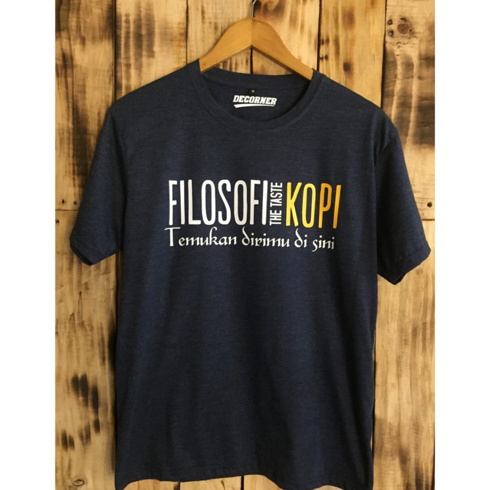 Kaos Filosofi Kopi Shopee Indonesia