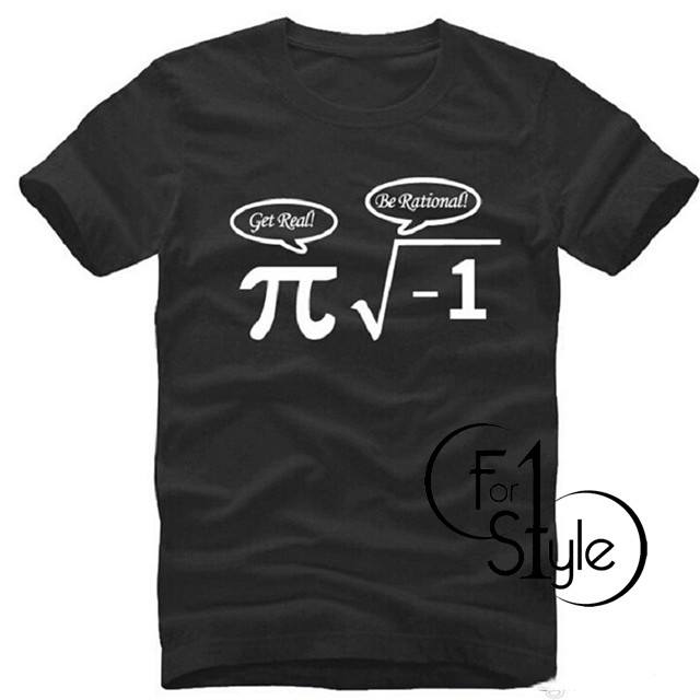 Be Rational Get Real Nerdy Geek Pi Nerd T Shirts