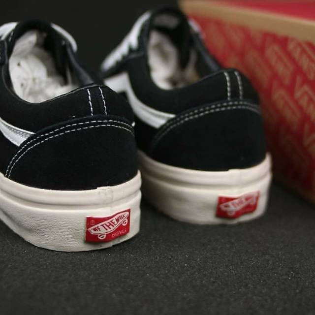 Sepatu Vans Oldskool OG Ivory Black White