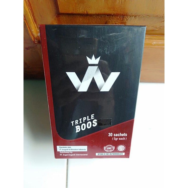 Triple Booster isi 30 Sachet original