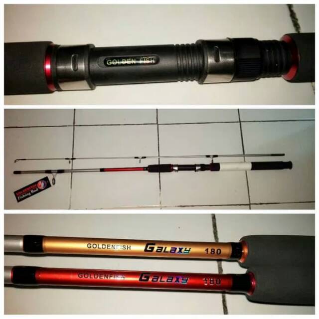 Joran Golden Fish Galaxy 180 cm Bahan Carbon