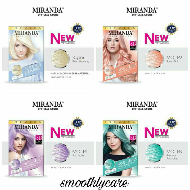 MIRANDA Hair Color Series / Pastel / Temptation