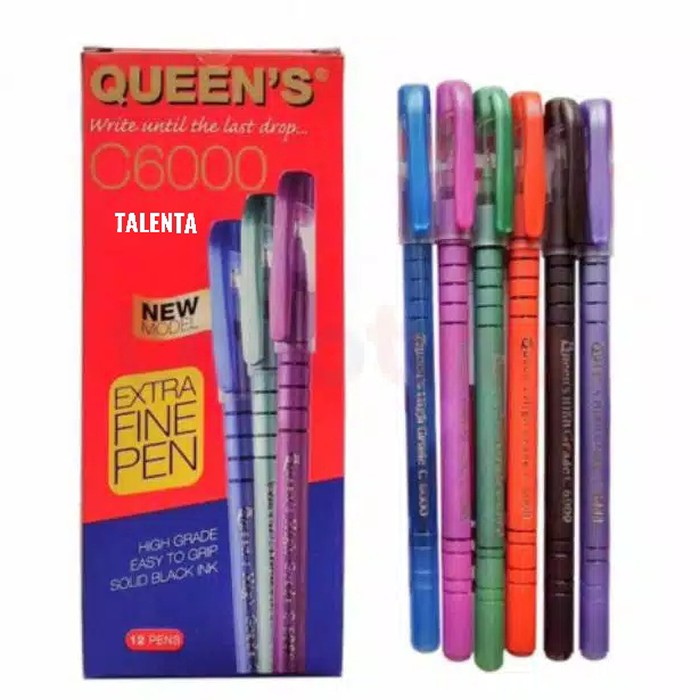 

NEW PRODUK PULPEN/PEN FASTER QUEEN C6000