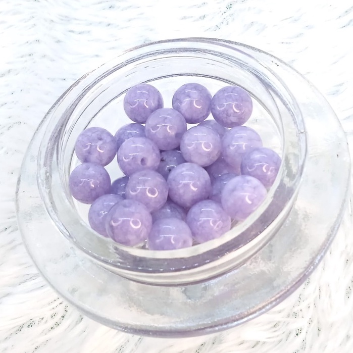 Butir Batu Lavender 8mm