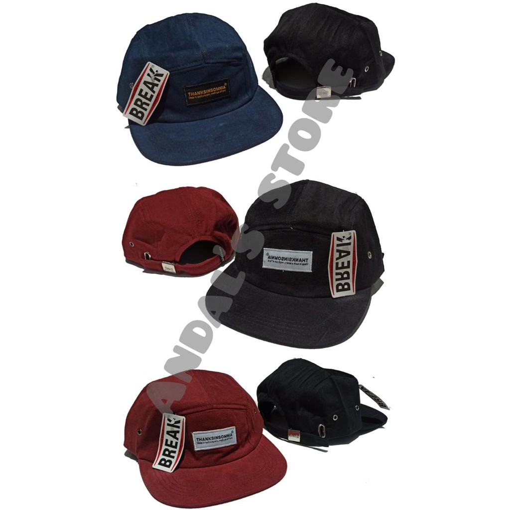 Topi Distro 5 Panel Pria Topi 5 Panel Distro Topi Distro Snapback Thanksinsomnia