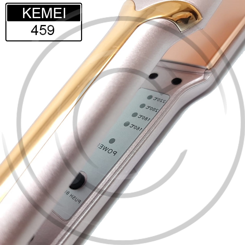 KEMEI / KM-459 / Catokan Pelurus / Pengeriting Rambut / Hair Straightener - CO