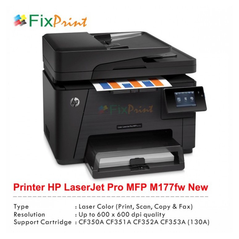 Printer HP Color Laserjet M177fw (CZ165A) All in one Multifunction