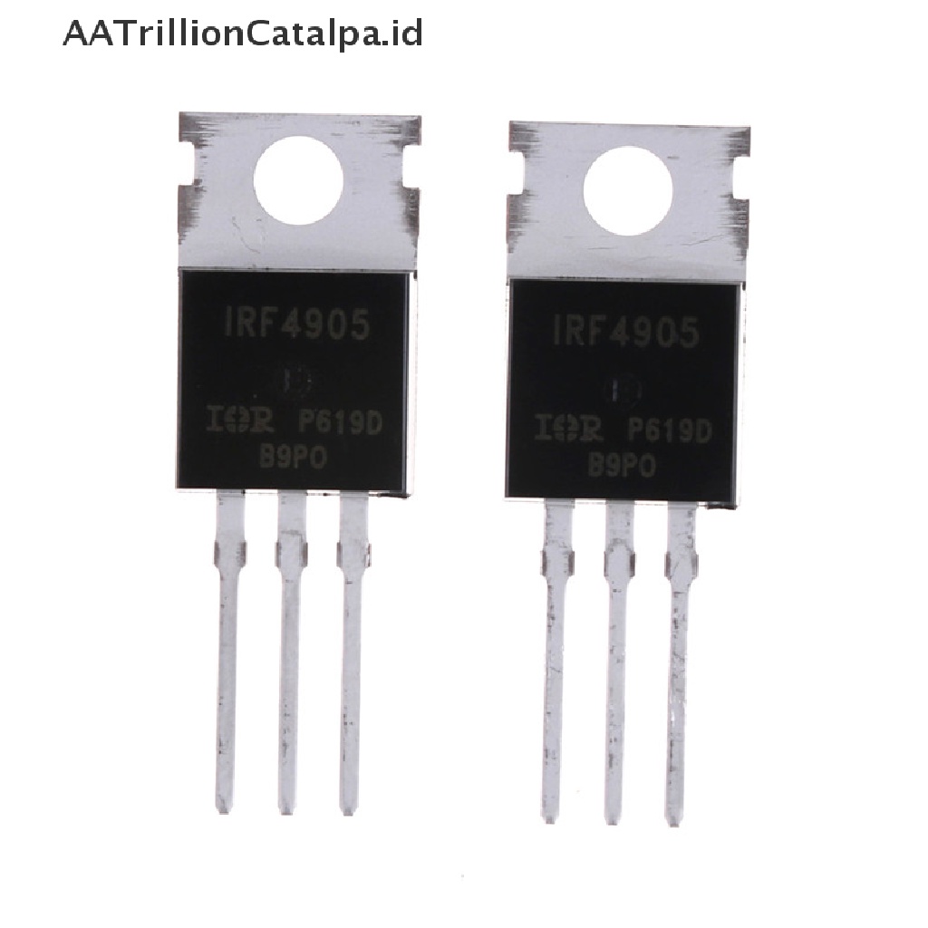 Aatrillioncatalpa 10pcs IRF4905 IRF4905PBF Power MOSFET 74A 55V P-Channel IR TO-22