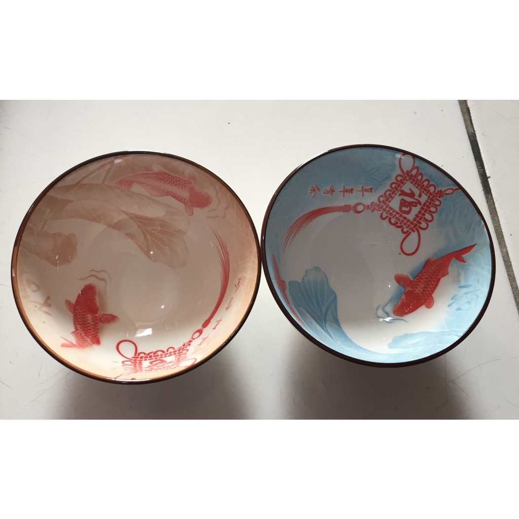 Ceramic Bowl Set / Mangkok Hampers Kado isi 2 Motif Random