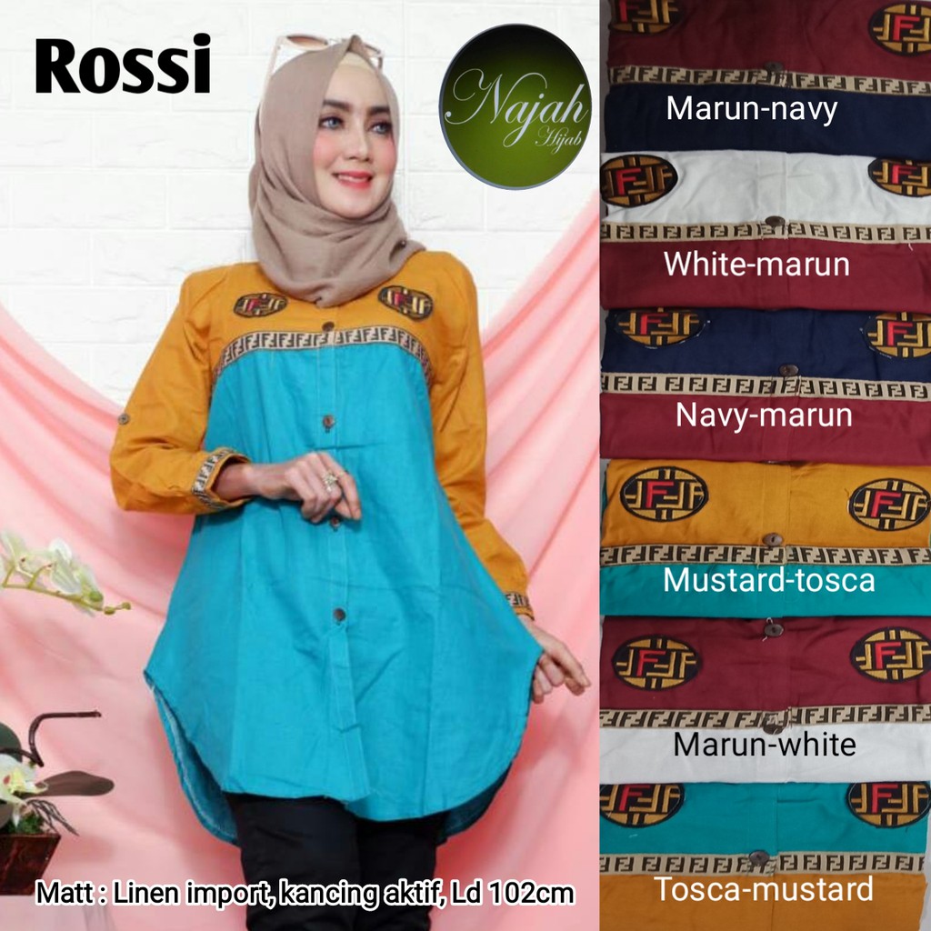 Rosi Tunik By Najah| Suplier Hijab Solo| Grosir
