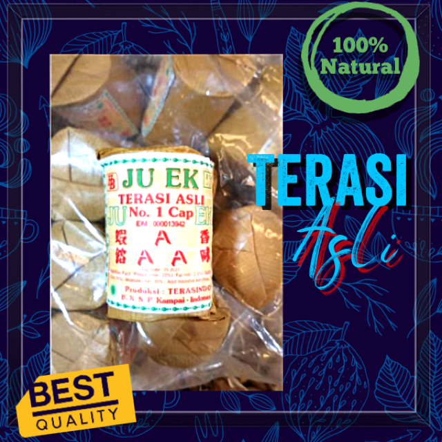 

TERASI UDANG ASLI JU EK CAP AAA / ORIGINAL SHRIMP PASTE Per PACK