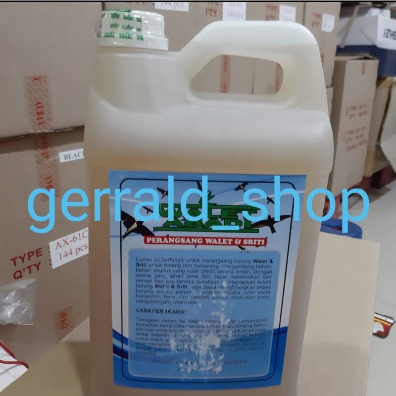 WALET ABADI PARFUM DINDING AROMA PEMIKAT WALET 5 LITER