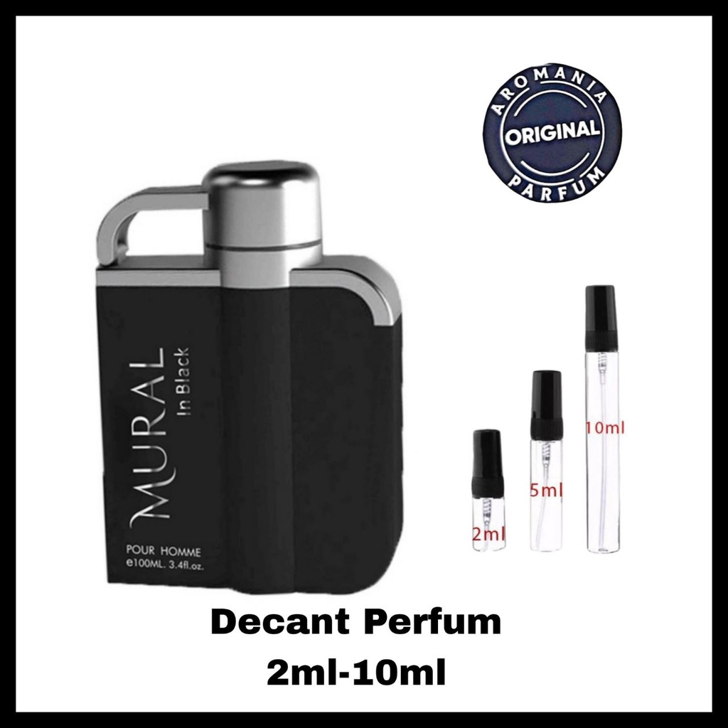 Decant Mural de Ruitz Mural In Black for Men EDT