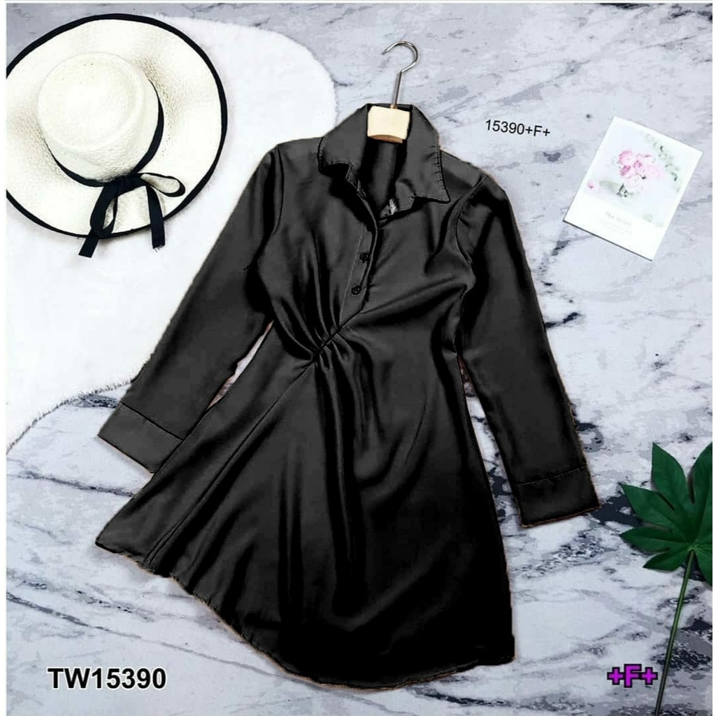 FWG - MINIDRESS MIKA / DRESS WANITA / BAJU DRESS WANITA KOREA / DRES / BAJU DRESS SEKSI