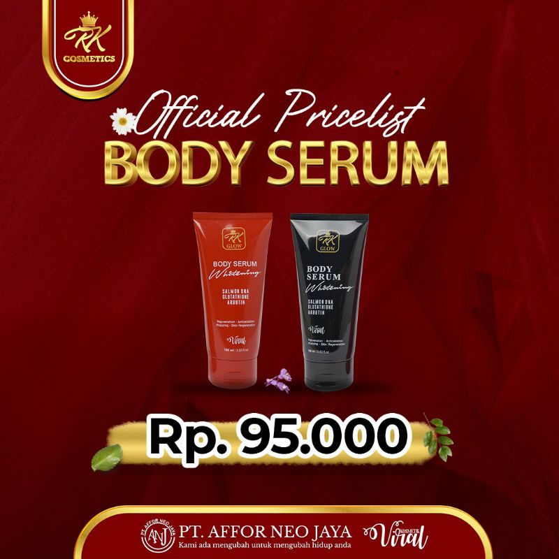 RK Body Serum Whitening With DNA Salmon