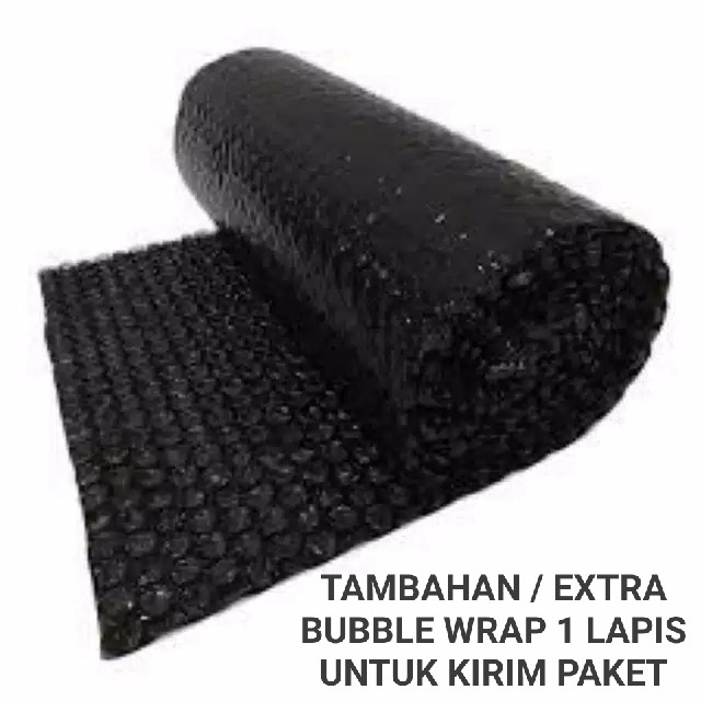 

EXTRA BUBBLE WRAP HITAM 1 Lapis untuk Tambahan Packing Orderan lebih Aman