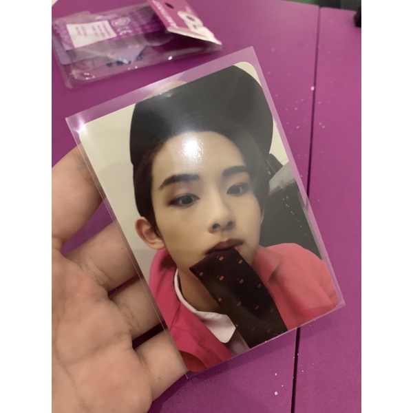 PHOTOCARD PC OFFICIAL WINWIN CHERRY BOMB NCT 127 WAYV