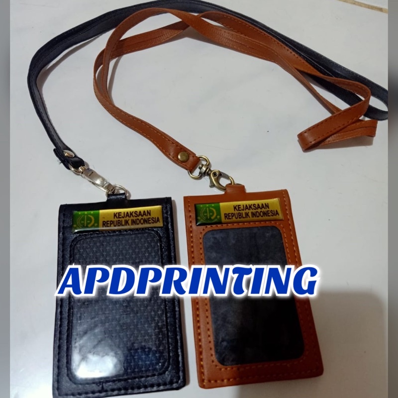 

ID Card Saku Tali KEJAKSAAN Name Tag ID Card Saku Tali Kulit Logo KEJAKSAAN RI JAKSA PREMIUM 2 Sisi