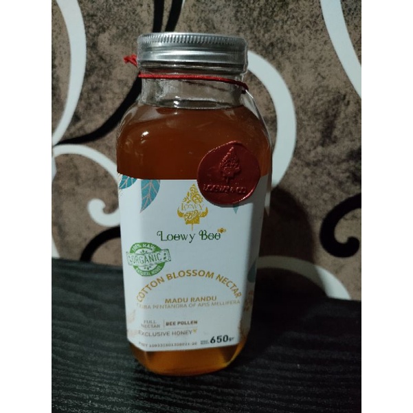 

Madu Kesehatan (Madu Mentah/Raw Honey) Cotton Blossom Loewy Bee 100% Original