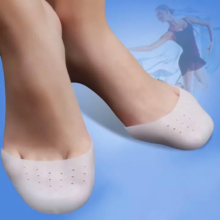 Silikon pelindung jari kaki silicone ballet