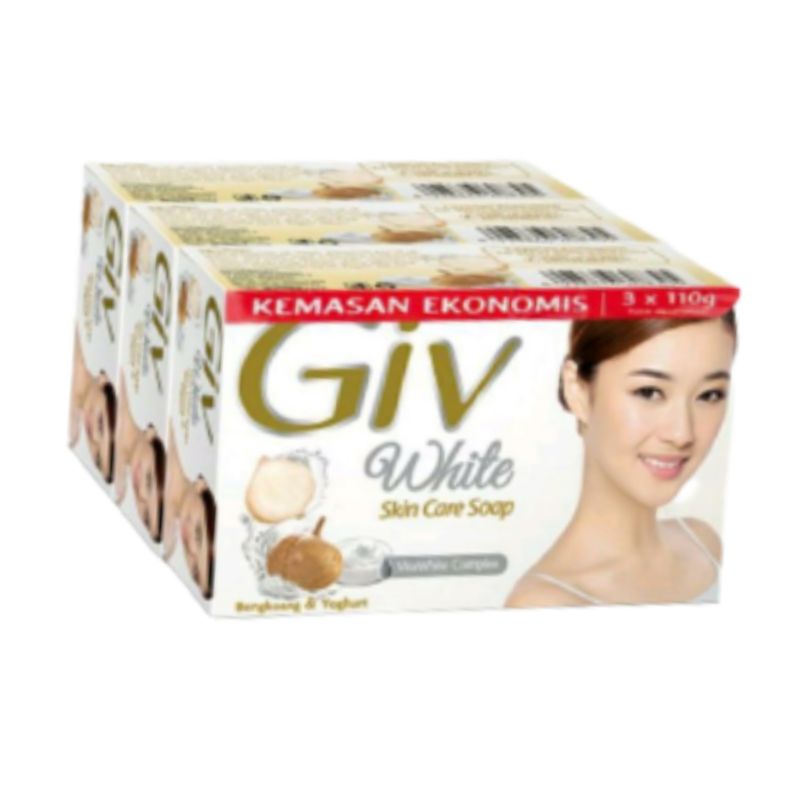 GIV Sabun/Giv Sabun Batang 110g (Kemasan Besar)/Giv 110 gr