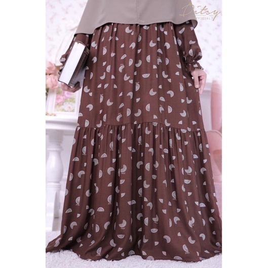 Ditsy Juli Verdant Choco Size XL