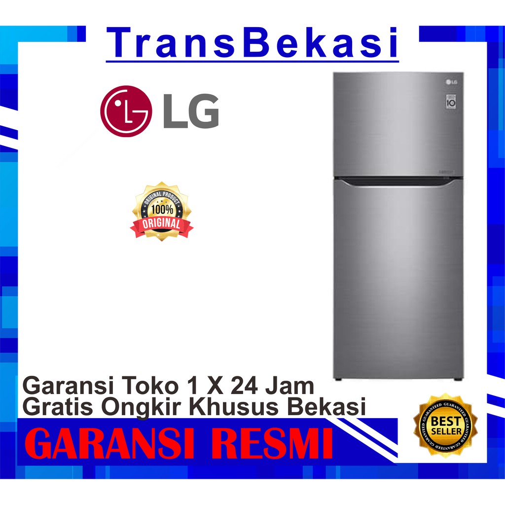 KULKAS 2 PINTU LG GNB 422 SQCL khusus bekasi free ongkir