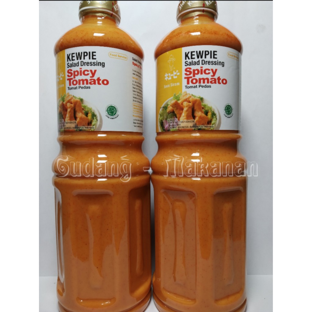 

Kewpie Salad Dressing Spicy Tomato 1 Liter