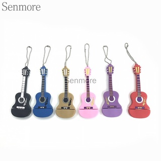 Flash Disk USB 2.0 Kapasitas 2tb Bentuk Gitar Bahan Silikon
