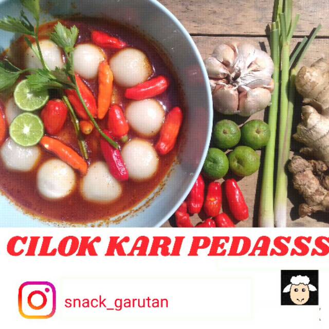 

Cilok kuah kari