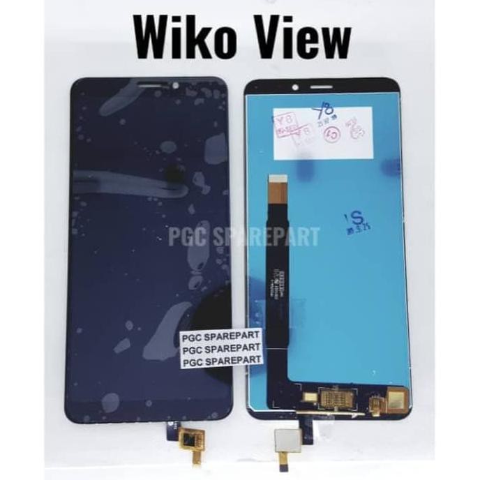 LCD-TOUCHSCREEN ORIGINAL OEM LCD TOUCHSCREEN FULLSET WIKO VIEW - HITAM TOUCHSCREEN FULLSET