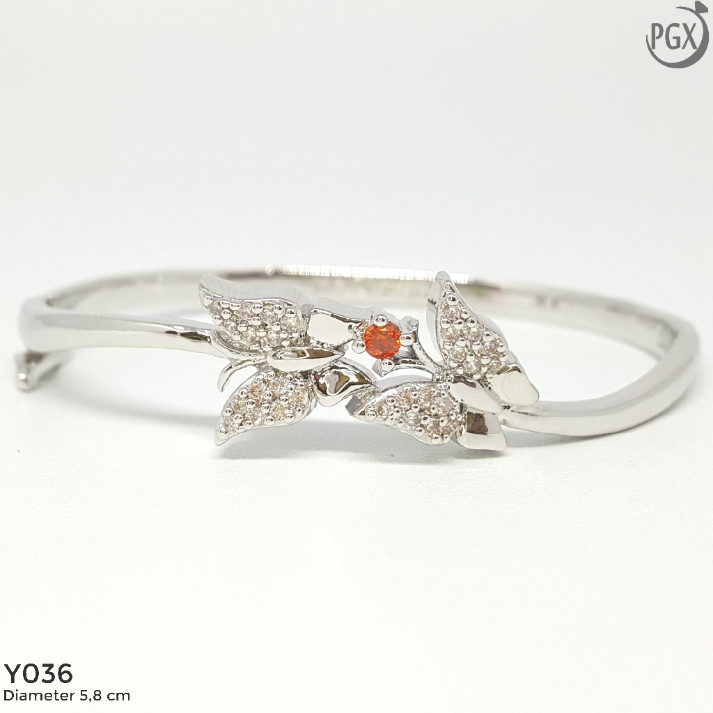 Y036 Gelang  Bangkok Bangle Bukaan Dewasa Set Perhiasan 