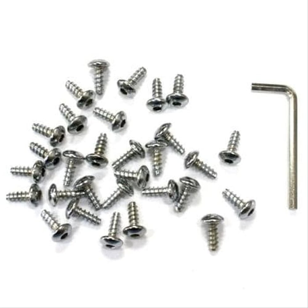 Set Baut Body Motor Yamaha Chrome Posh Bonus Kunci L isi 33 Pcs Skrup
