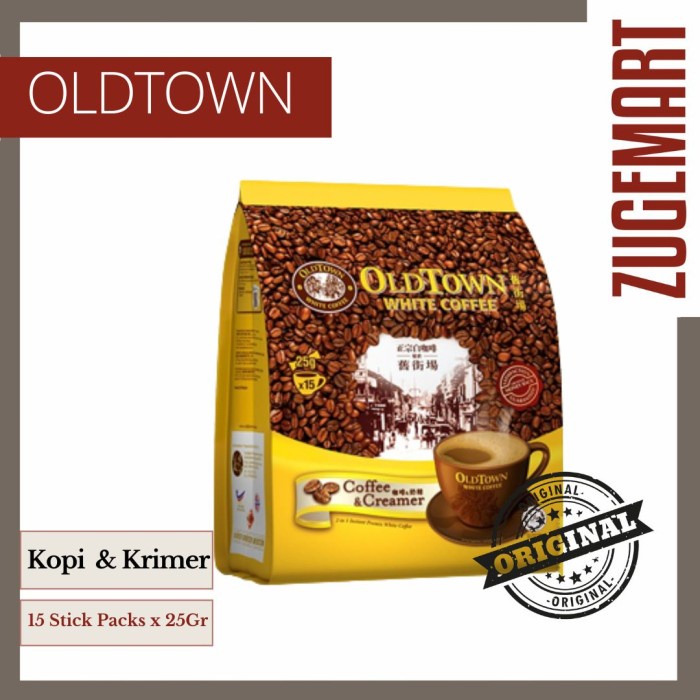 

Old Town White Coffee Coffee & Creamer / Kopi & Krimer - 15SacH x 25Gr