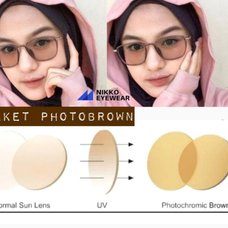 Tidak Diragukan.. Kacamata 2189, Gratis Lensa Photobrown, Gratis Lensa Minus