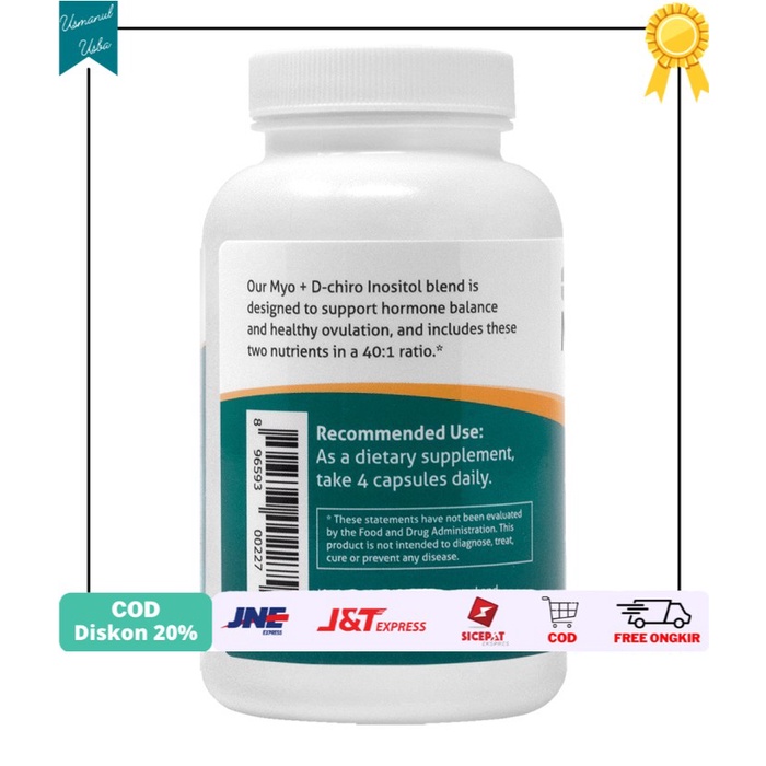 

◾COD◾ Myo-Inositol Obat PCOS dan Kesuburan: Mengatasi Resistensi Insulin