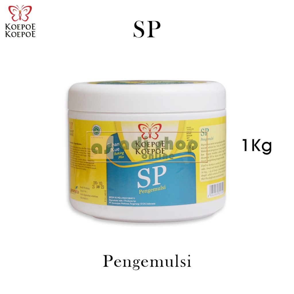 KOEPOE KOEPOE SP PENGEMULSI 1Kg | PENGEMULSI SP KOEPOE KOEPOE
