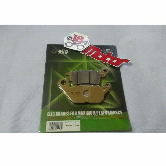 Kanvas Kampas Rem Depan Elig Untuk Yamaha Nmax 155 Aerox