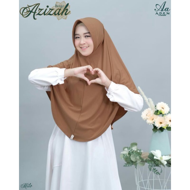 bergo azizah by aden hijab