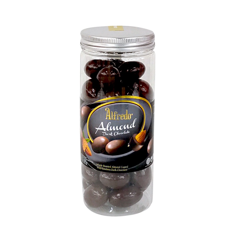 

Alfredo Coklat Almond Dark Jar 280Gr