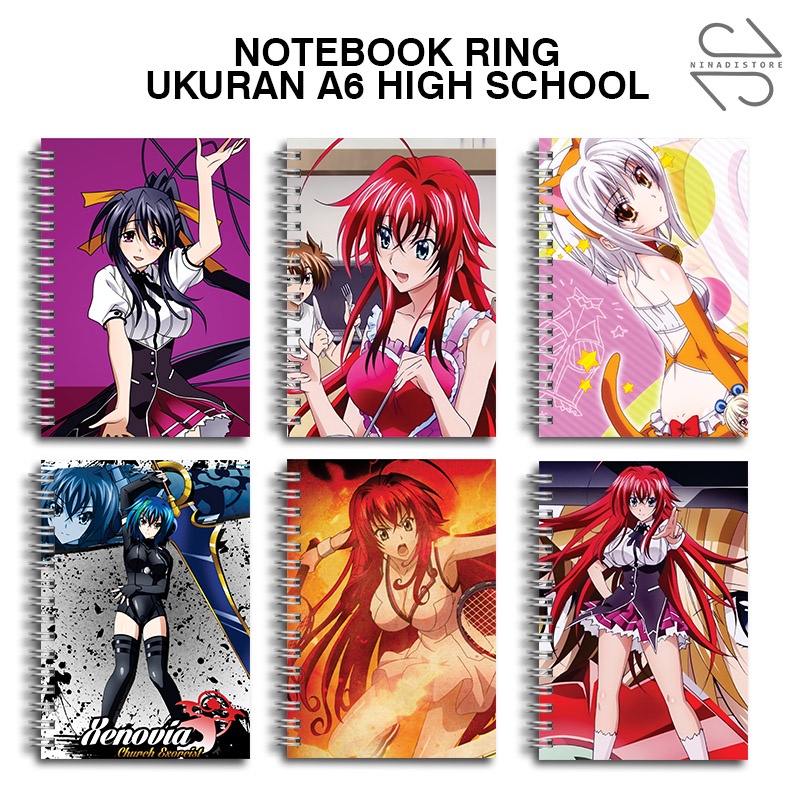 

(BELI 6 GRATIS 1)Buku Tulis Catatan buku notebook buku diary Notebook Ring Spiral A6 60 Lembar koleksi gambar high shcool part3