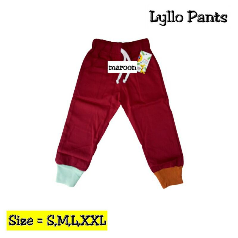 Lyllo pants 1-5tahun GUDANG.CLODI celana panjang anak laki-laki perempuan