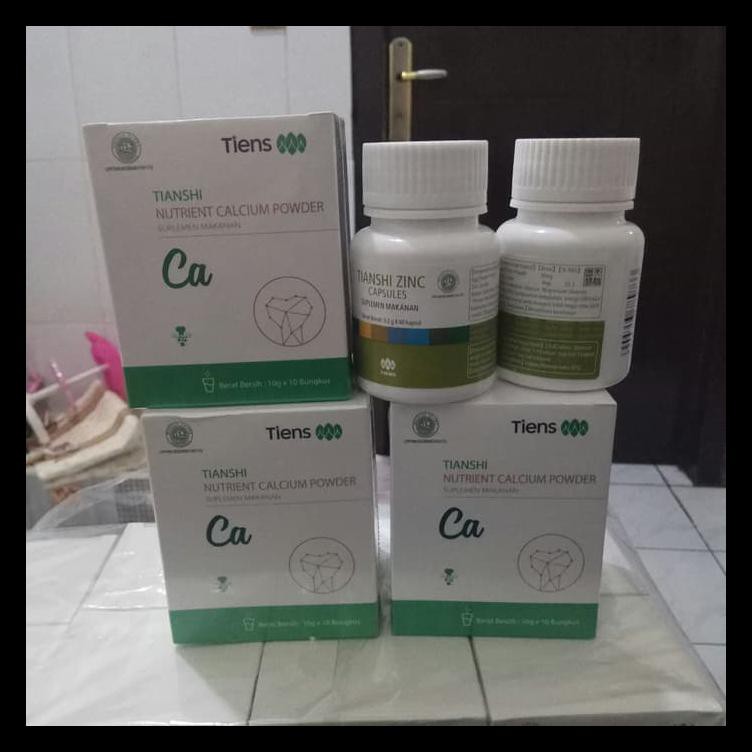 

TERPERCAYA Obat Peninggi Badan Tiens Tianshi 30 Hari 3 SUSU KALSIUM NHCP + 3 ZINC PRODUK TERBATAS