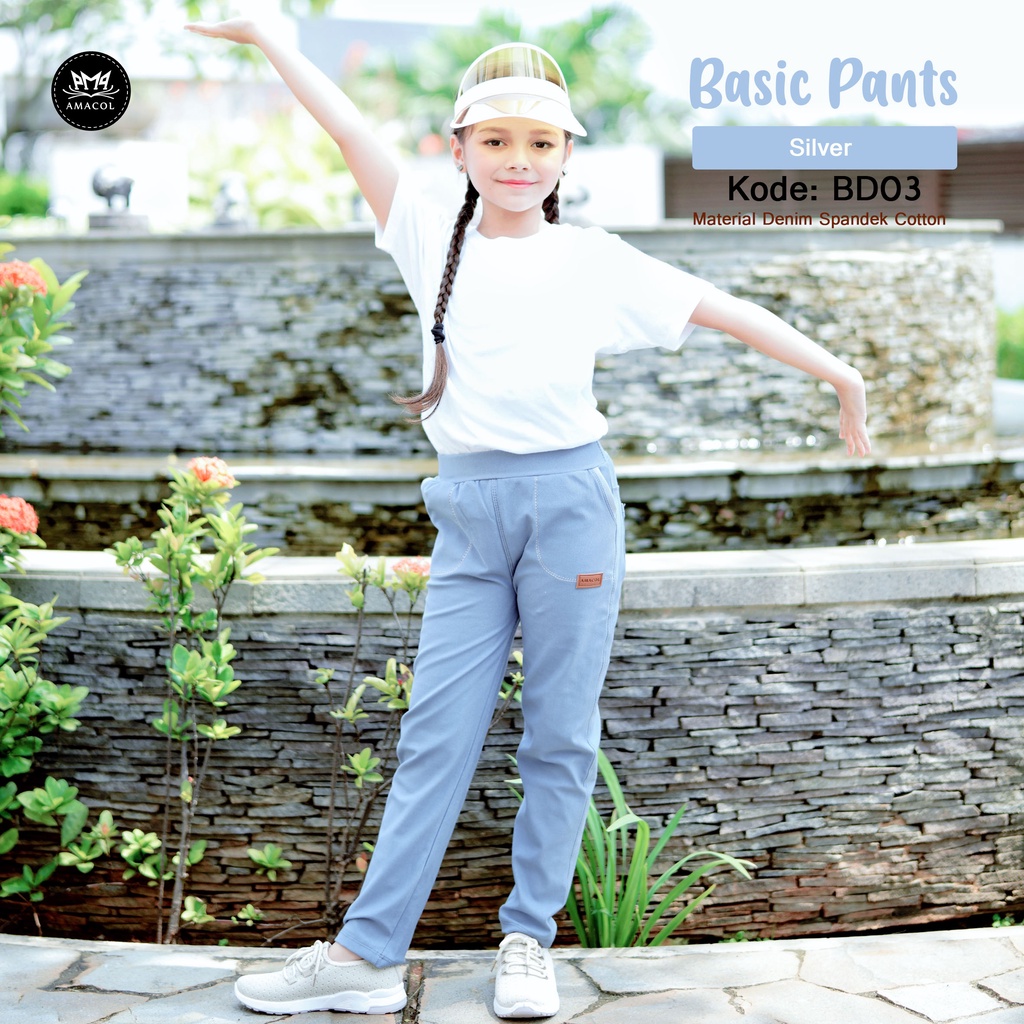 Celana Basic Anak | Basic Pants | Amacol